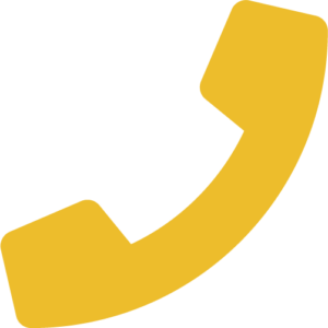 a yellow phone icon with the letter c on it